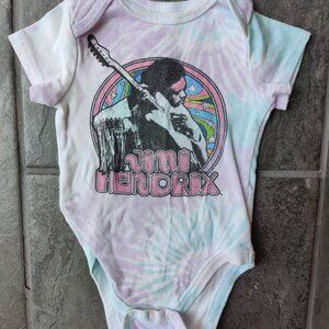 Jimi Hendrix Tie Dye Onesie